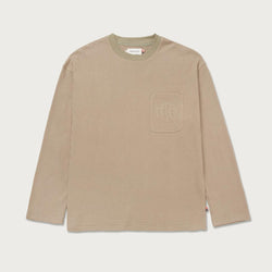 HONOR THE GIFT PURPOSE BOX LS TEE (LIGHT BROWN)