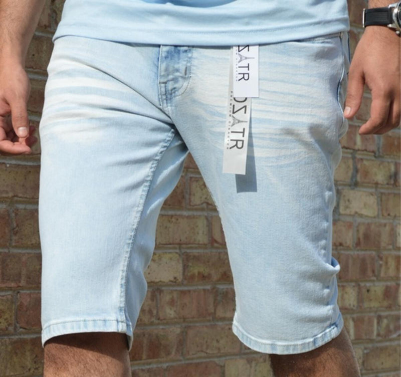 DZTR MENS SHORTS BASIC (LT BLUE)