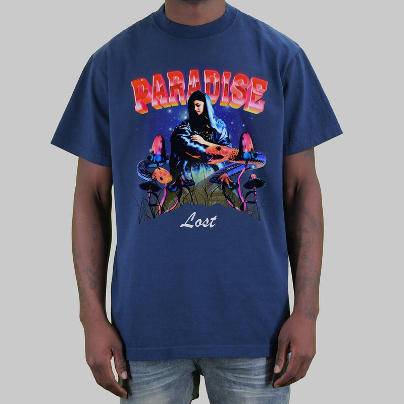 PARADISE LOST GYPSY TEE (NAVY)