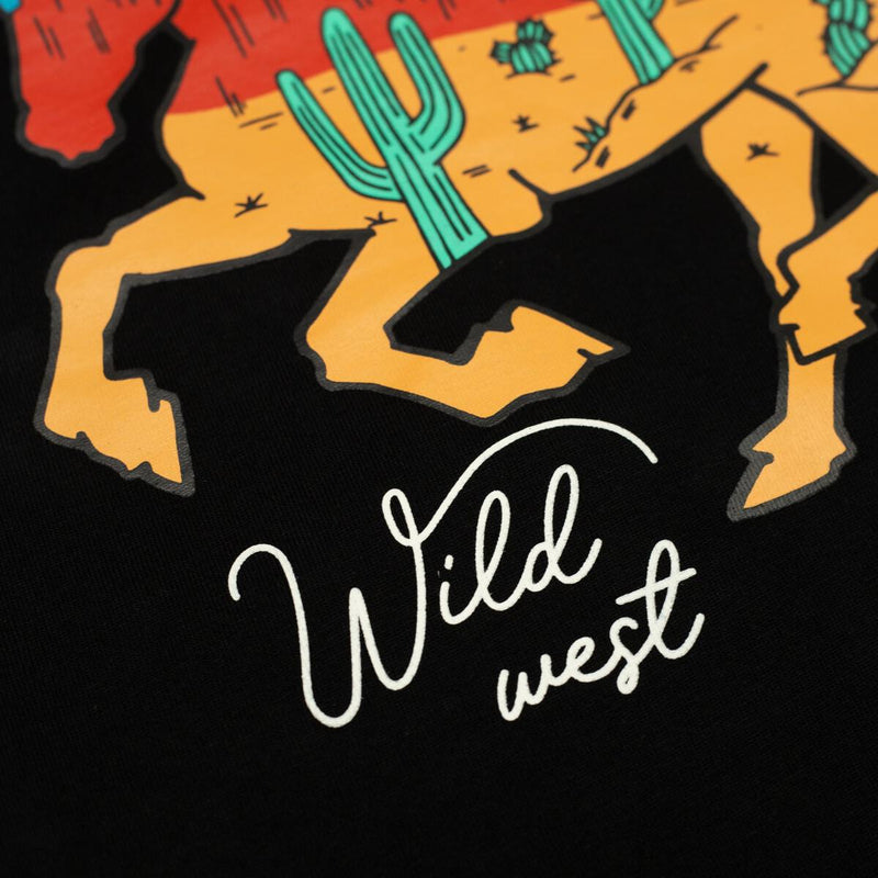 Vie Riche Paris 1980 WILD WEST TEE (BLACK)