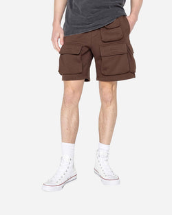 EPTM STUDIO SHORTS (BROWN)