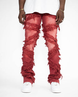 Golden Denim The Stacked Team Red