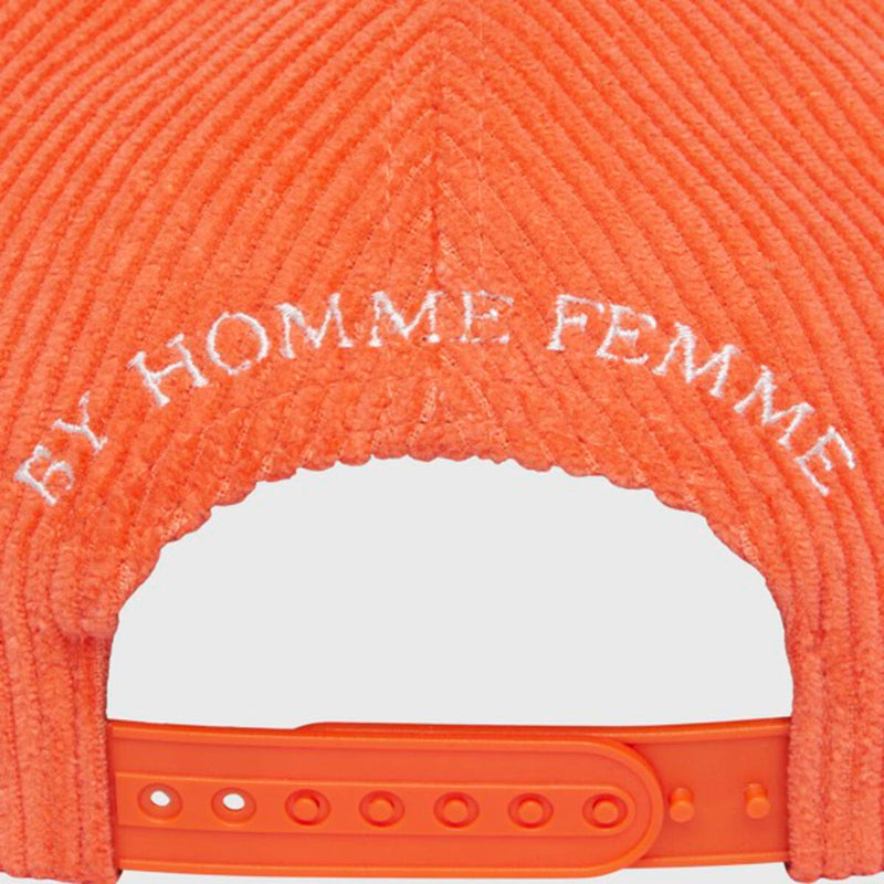 HOMME FEMME Homme Hotel Corduroy Hat (RED/TAN)