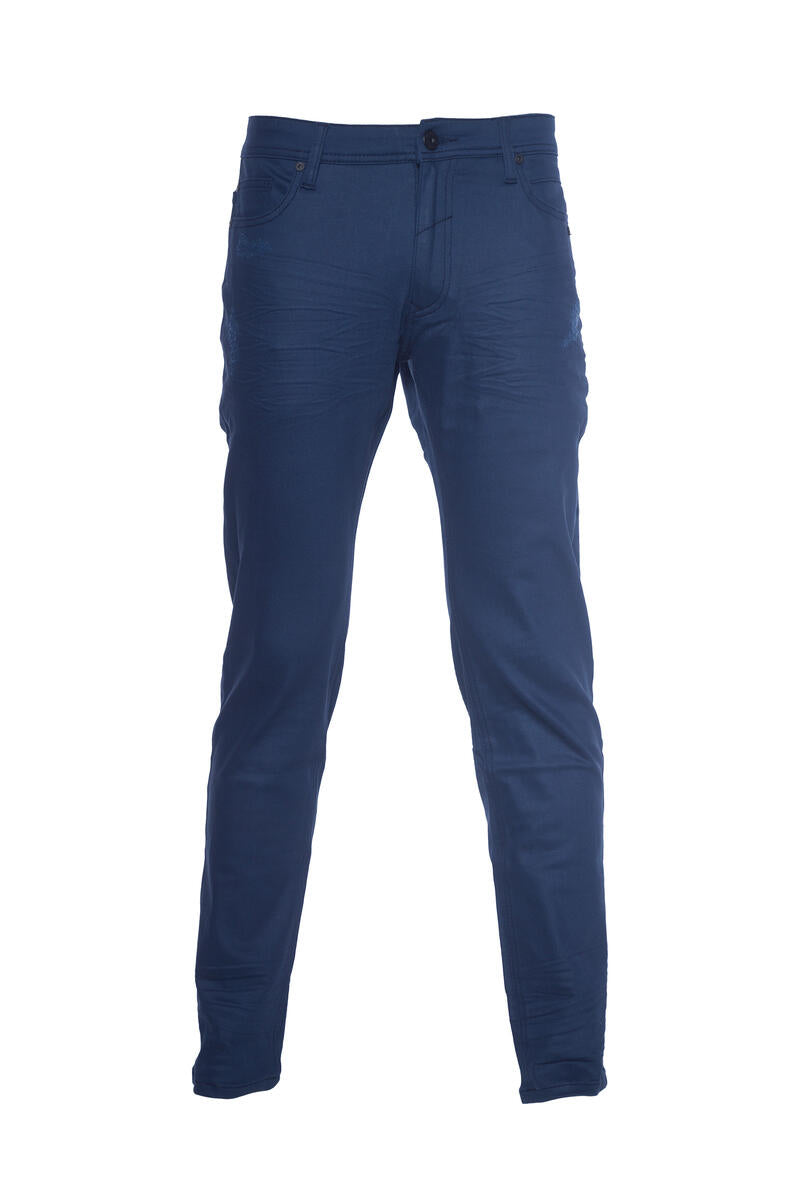 A TIZIANO BLAZE| STRETCH TWLL JEAN W/LT COATING (DK NAVY)