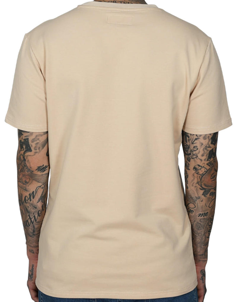 THC Under Logo Pocket Tee (Light Nougat)