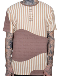 THC Soul Love & Stripes Tee (Unbleached Cotton)