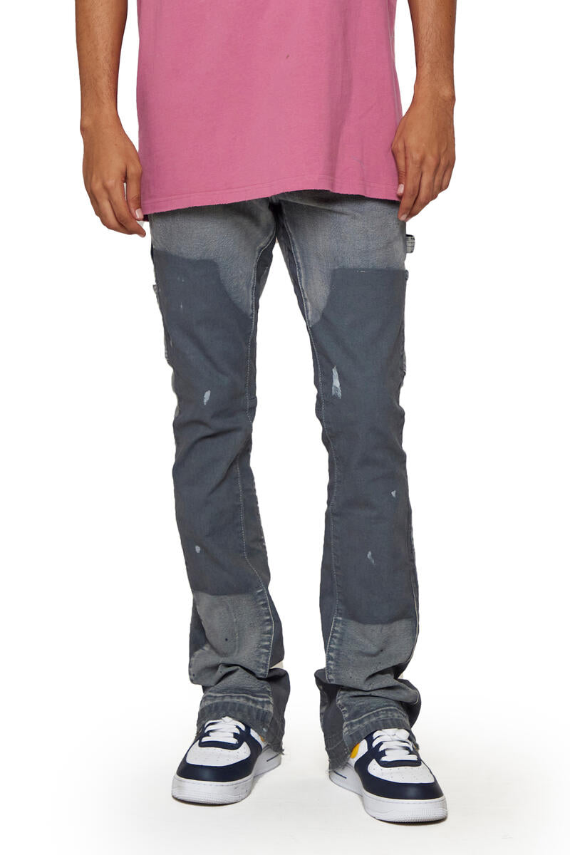 6th NBRHD FOX HILL DENIM STACKED (GREY)