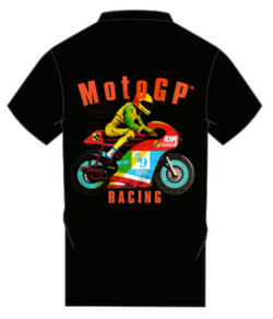 VON DUTCH MOTO GP GRAPHIC TEE (BLACK AND ORANGE)