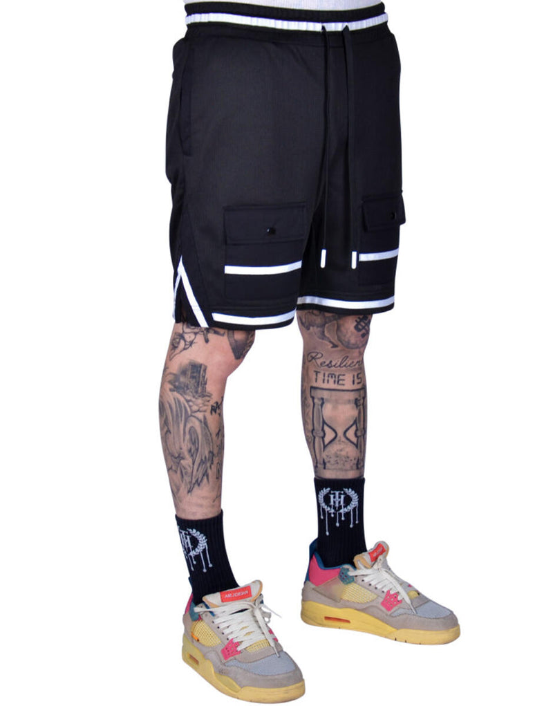 THC Basketball Mesh Shorts (Black)