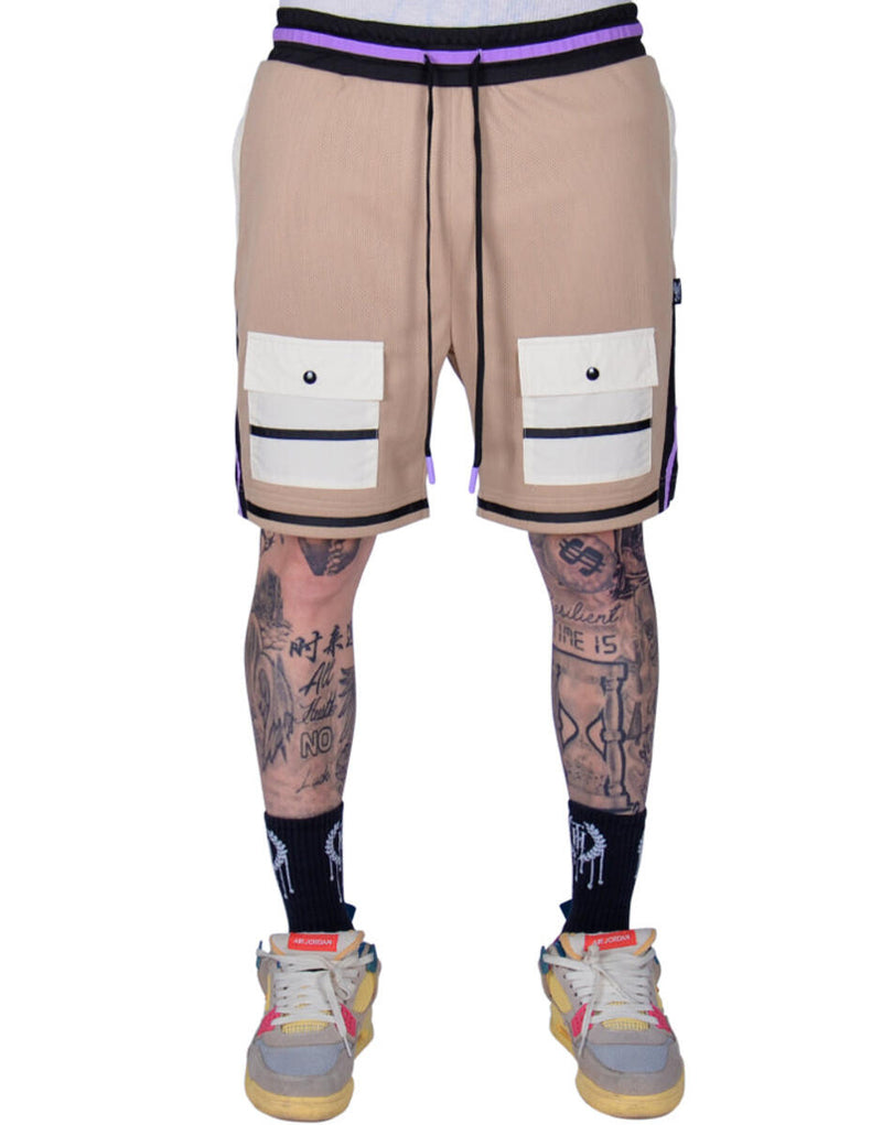 THC Basketball Mesh Shorts (Limestone)