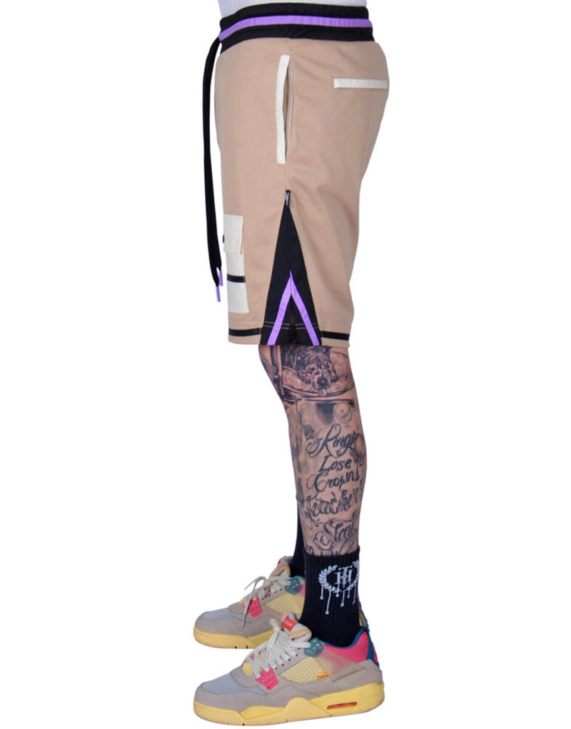 THC Basketball Mesh Shorts (Limestone)