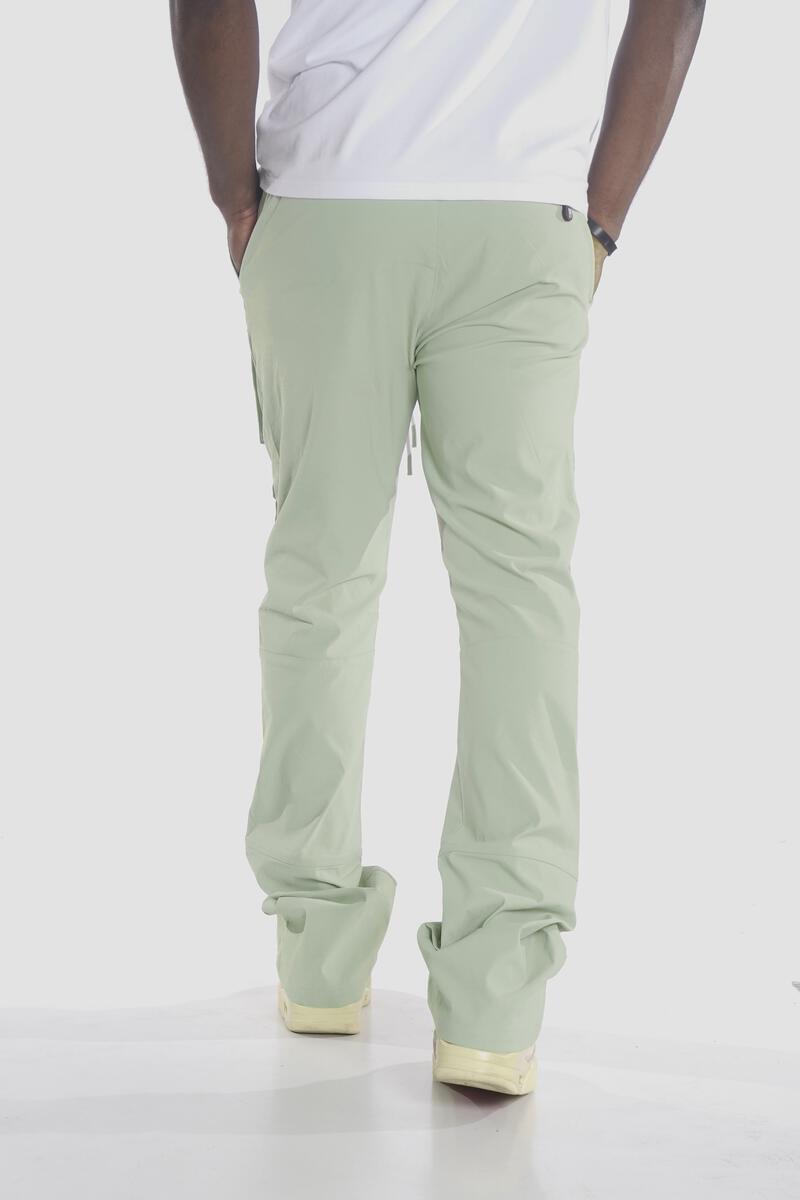 Makobi COLTON NYLON CARGO PANTS (OLIVE)