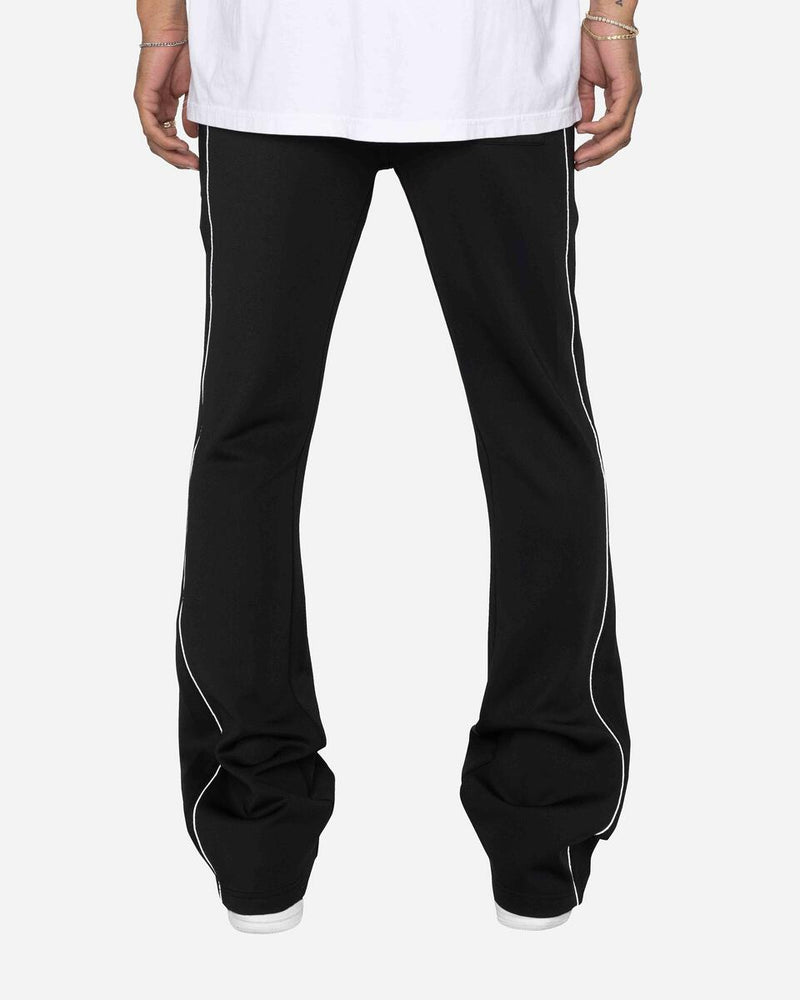 EPTM PIPING FLARED TRACK PANTS (BLACK)