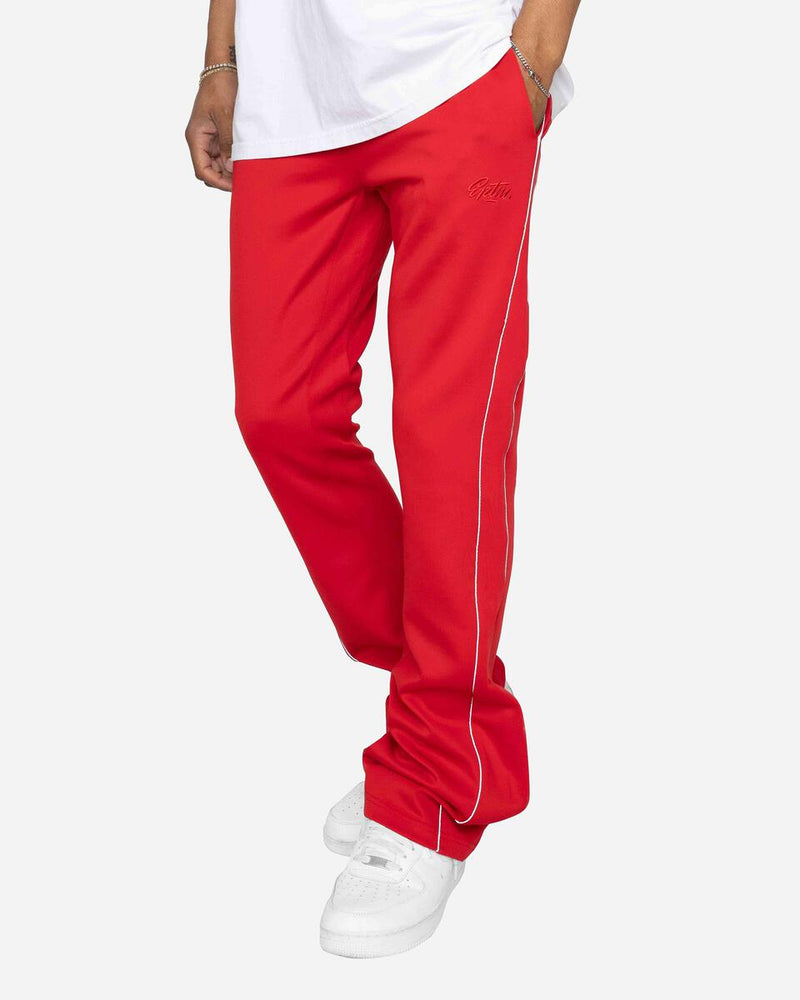 EPTM PIPING FLARED TRACK PANTS (RED)