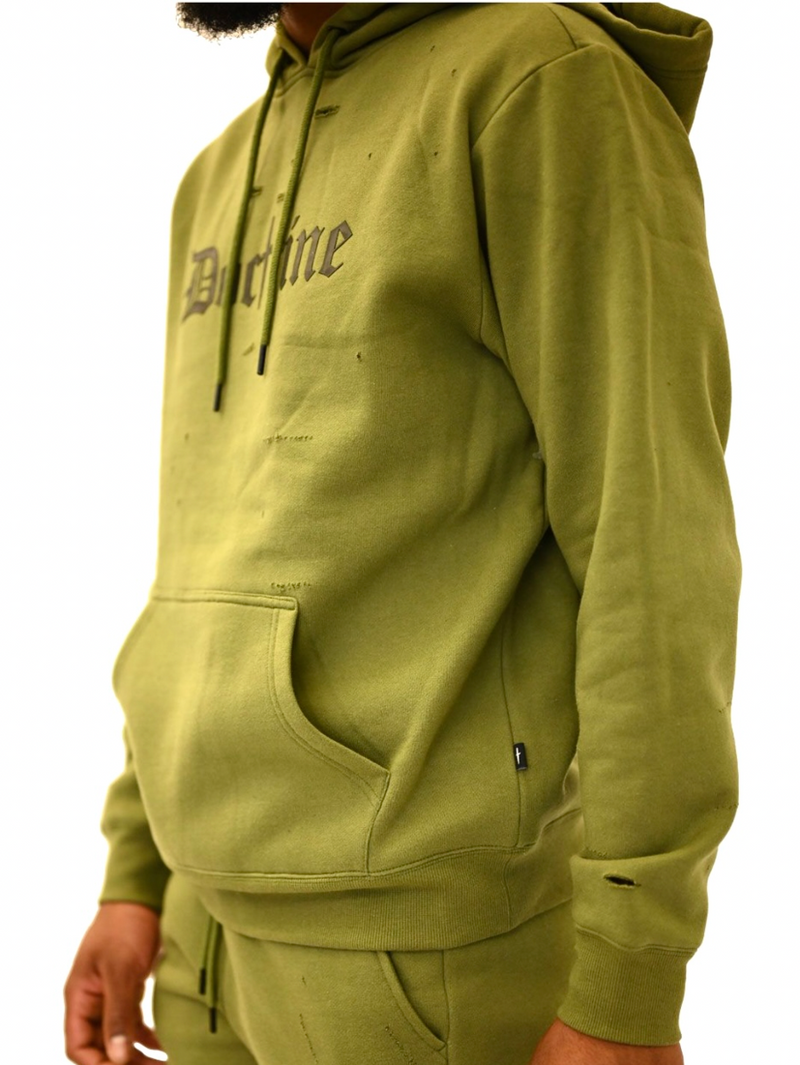 Doctrine PIRANHA HOODIE (ARMY GREEN)