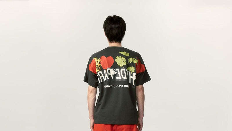 Hyde Park Heart Palm Tee (Black)