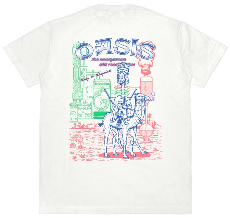 Rip n Repair OASIS Tee (WHITE)