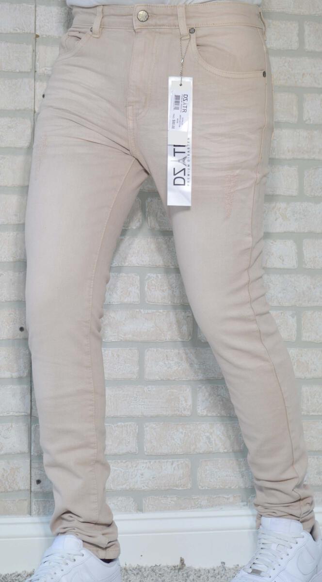 DZTR SUPER STRETCH DENIM SLIM FIT (BEIGE)