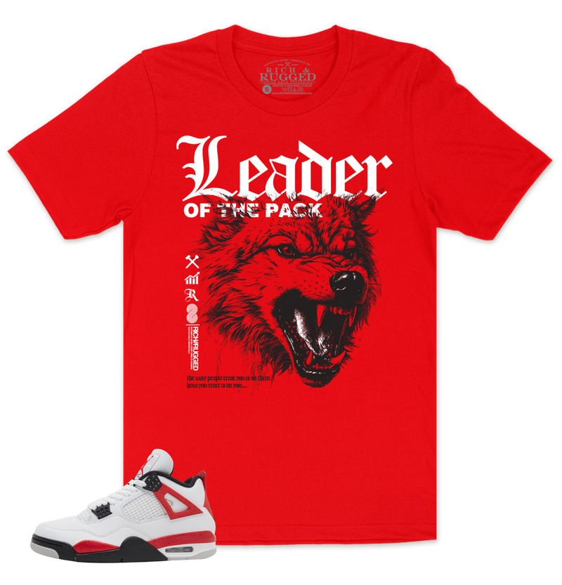 Rich & Rugged Leader Shirt (Red)