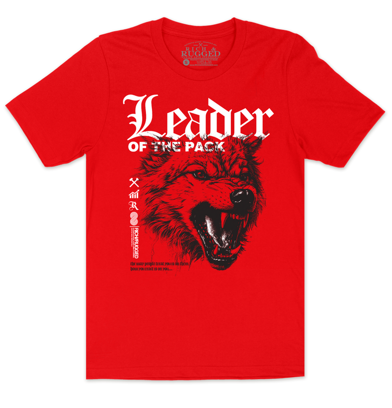 Rich & Rugged Leader Shirt (Red)