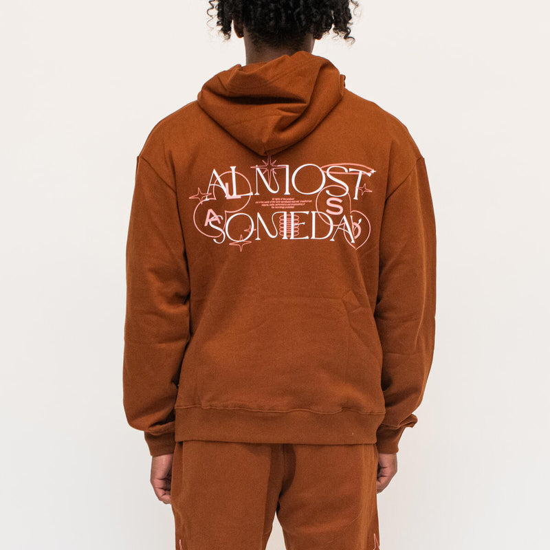 Almost Someday Fantasy Hoodie (brown)