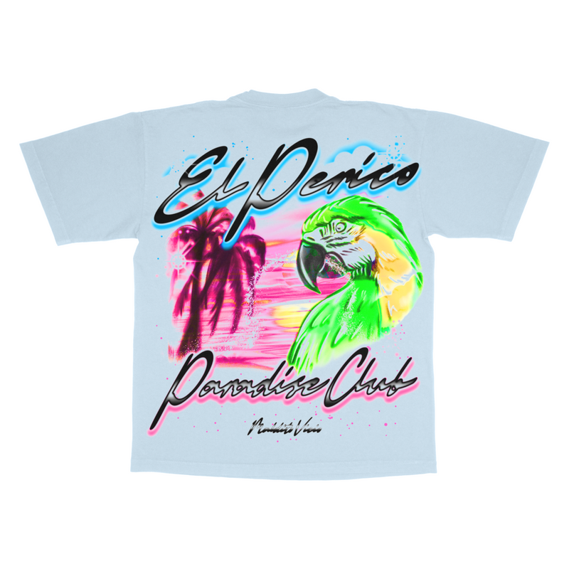 Evil Vice PARADISE CLUB SHIRT (LIGHT BLUE)