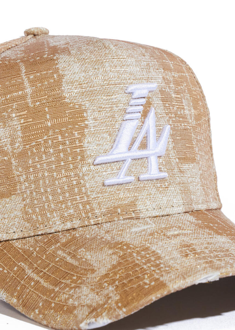 Reference PARADISE LA DENIM Hat (TAN DISTRESS)