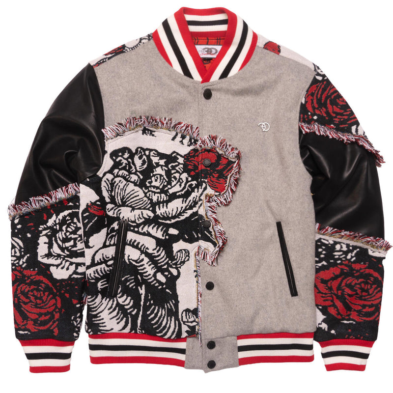 FROST ORIGINAL CASHAY VARSITY JACKET (GRAY)