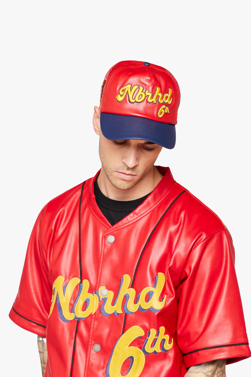 6th NBRHD UMPIRE HEADWEAR (RED)