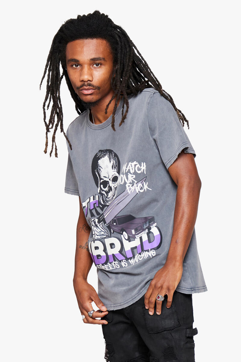 6th NBRHD CREEPER TEE (GRAY)