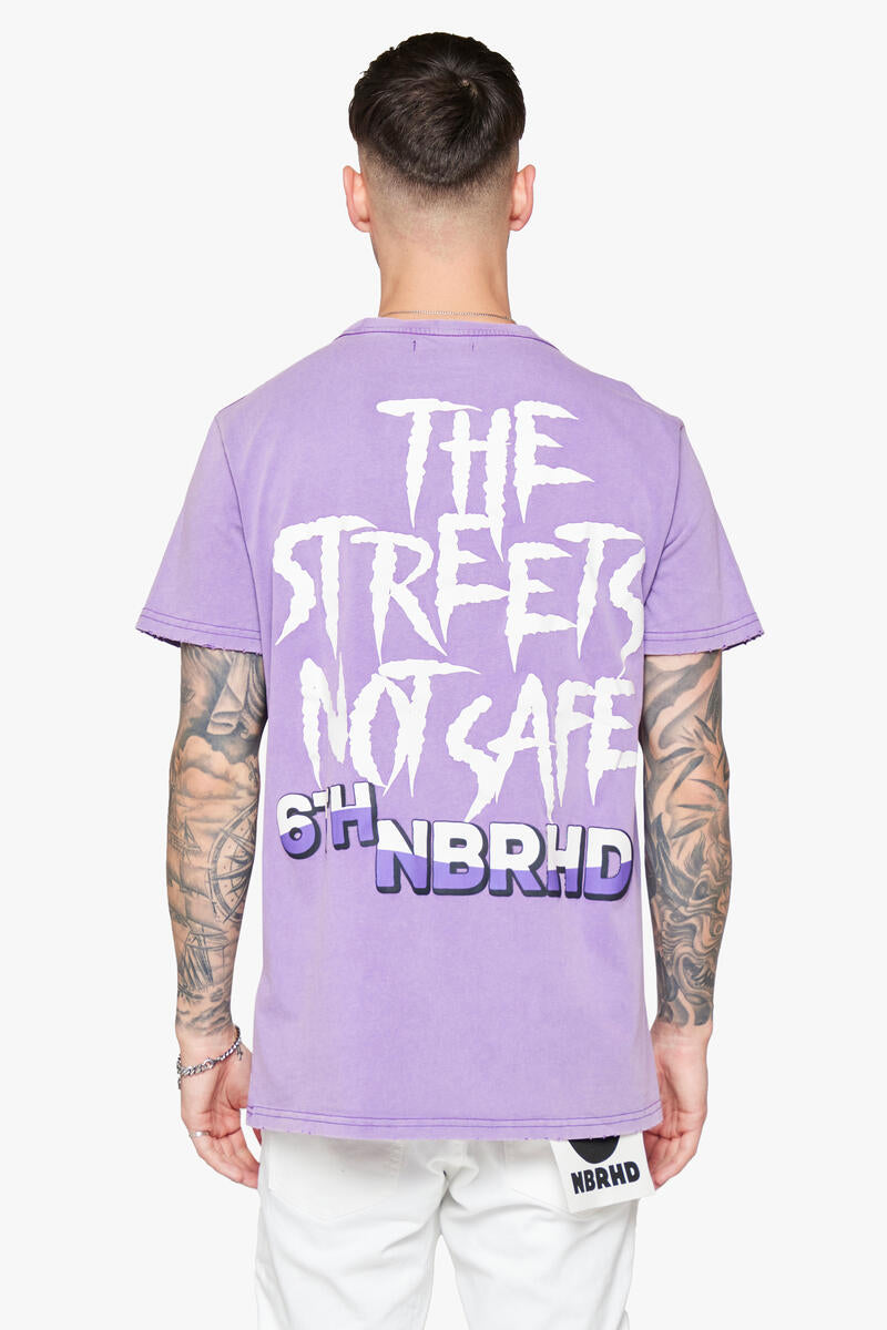 6th NBRHD CREEPER TEE (PURPLE)