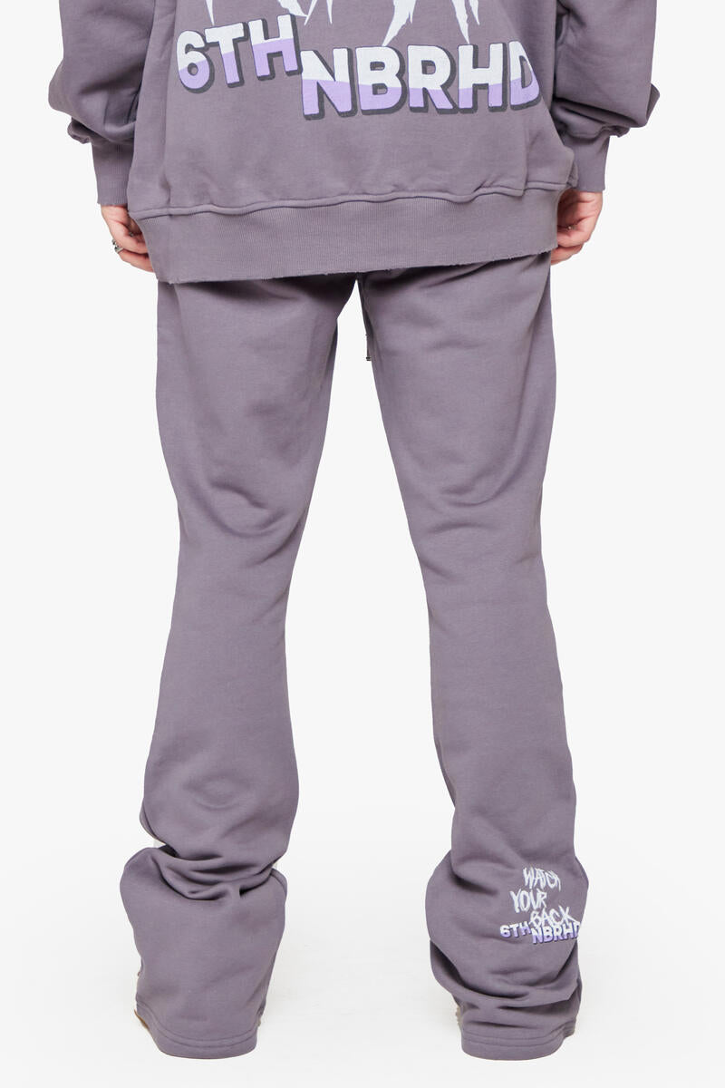 6th NBRHD APOCOLYPSE HOODIE AND STACKED PANTS (GREY)