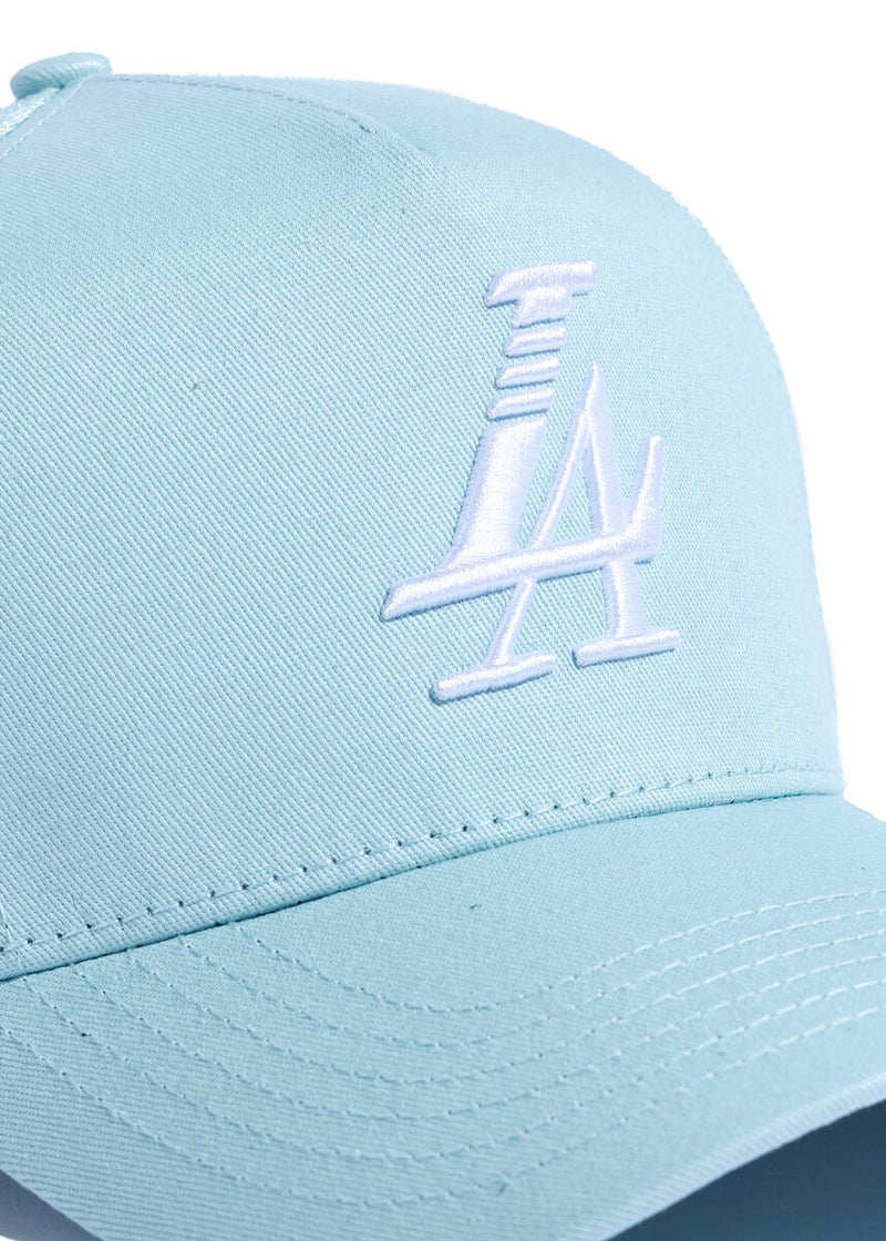 Reference PARADISE LA TRUCKER Hat (BABY BLUE)