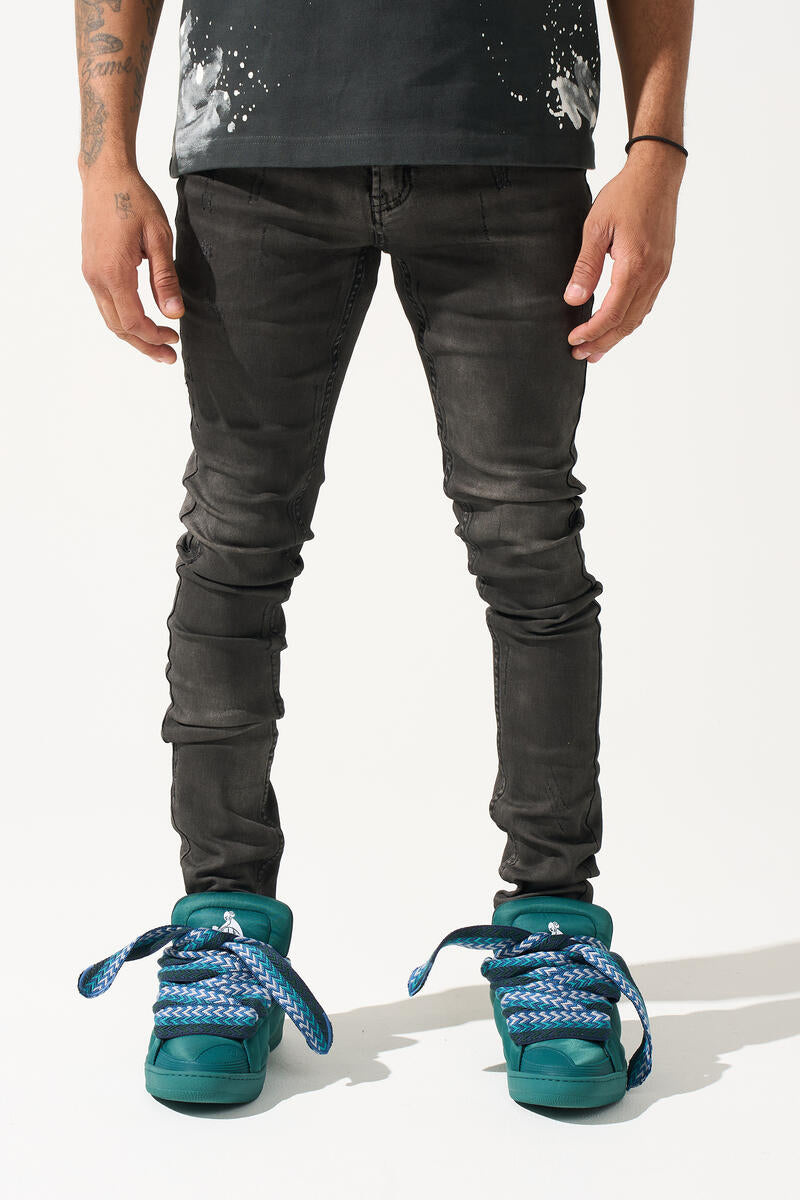 SERENEDE  Steam Jeans (GREY)