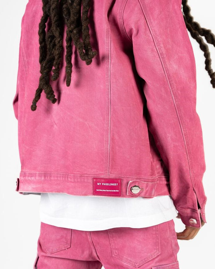 PHEELINGS PASSIONATE PURSUIT DENIM JACKET (ROUGE)