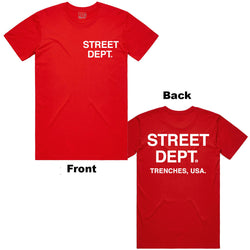 PG APPAREL STREET DEPT (Red)