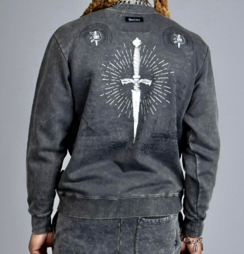 Doctrine SIGNATURE 2.0 CREW NECK (CHARCOAL WASH)