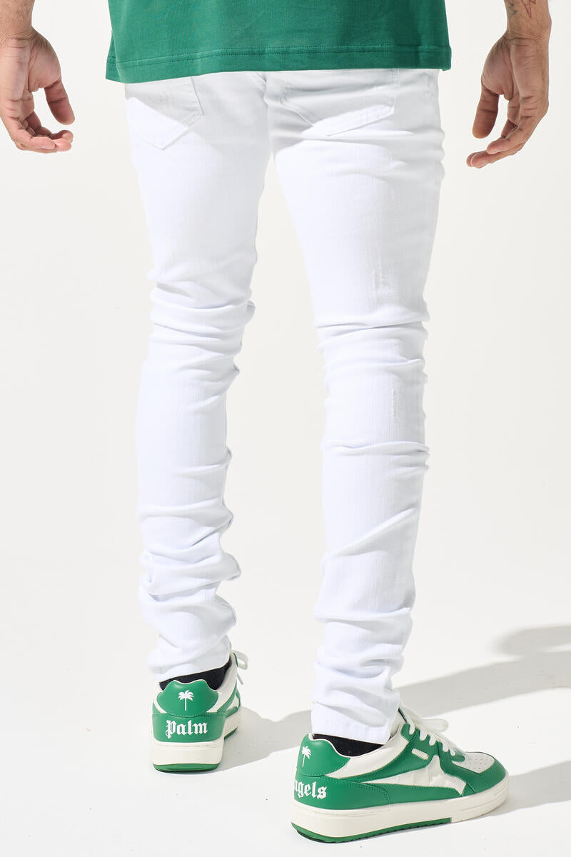 SERENEDE  Everest Peak Jeans (White)