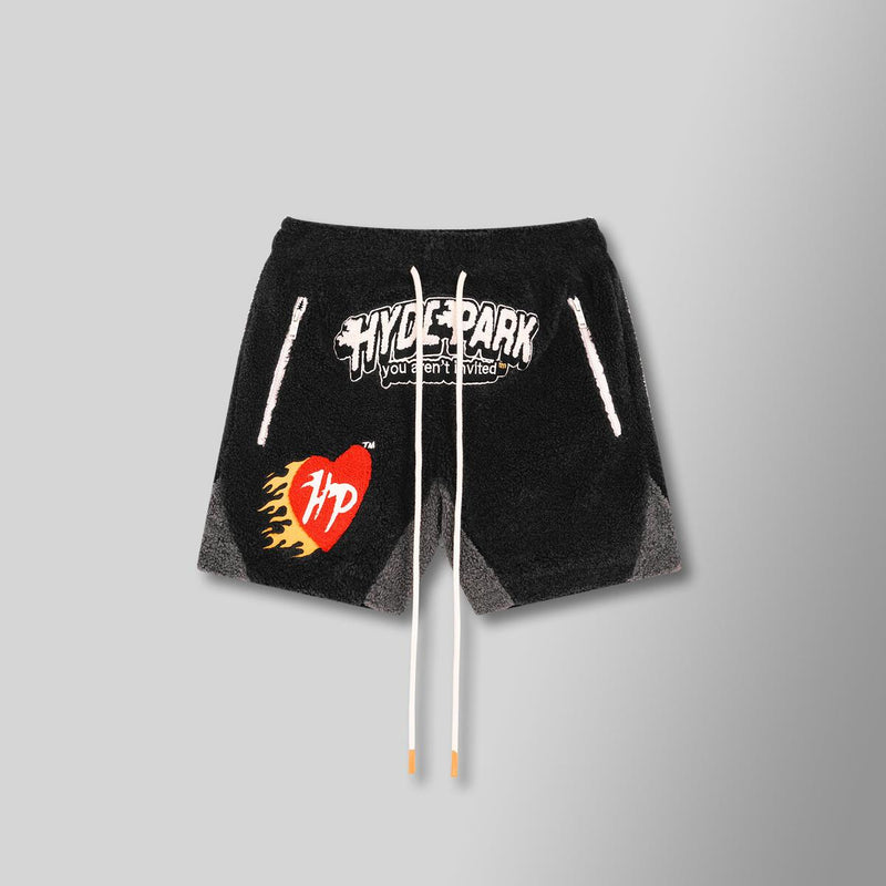 Hyde Park HP Fireball Sherpa Short (Black)