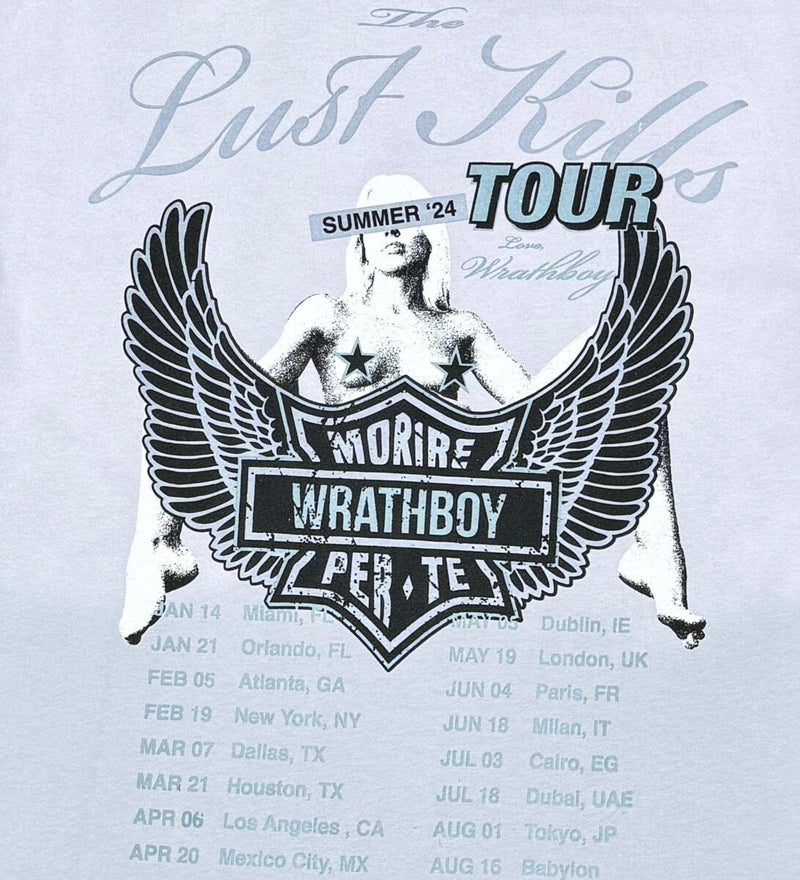 WRATHBOY LUST KILLS TOUR TEE (LT. GREY)