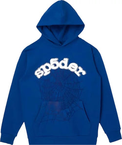 Sp5der Websuit Hoodie (Blue)