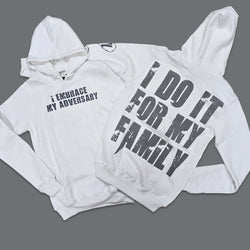 RETRO LABEL FAMILY HOODIE (RETRO 14 FLINT GREY)