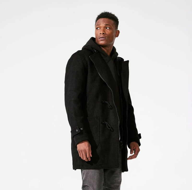 JORDAN CRAIG OTTAWA DUFFLE COAT (BLACK)