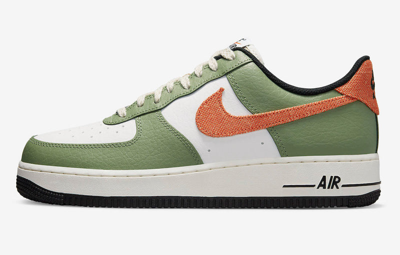 Nike Air Force 1 Low '07 Oil Green Orange