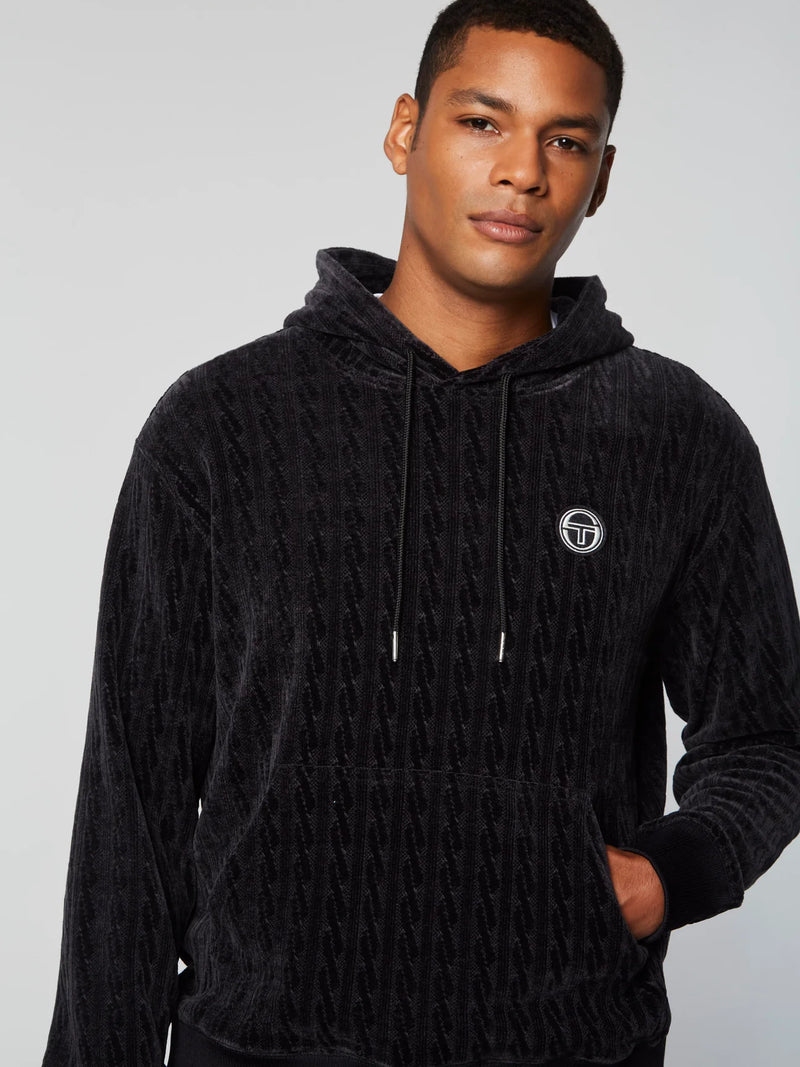 Sergio Tacchini TRENTO HOODIE AND PANT (BLACK BEAUTY)