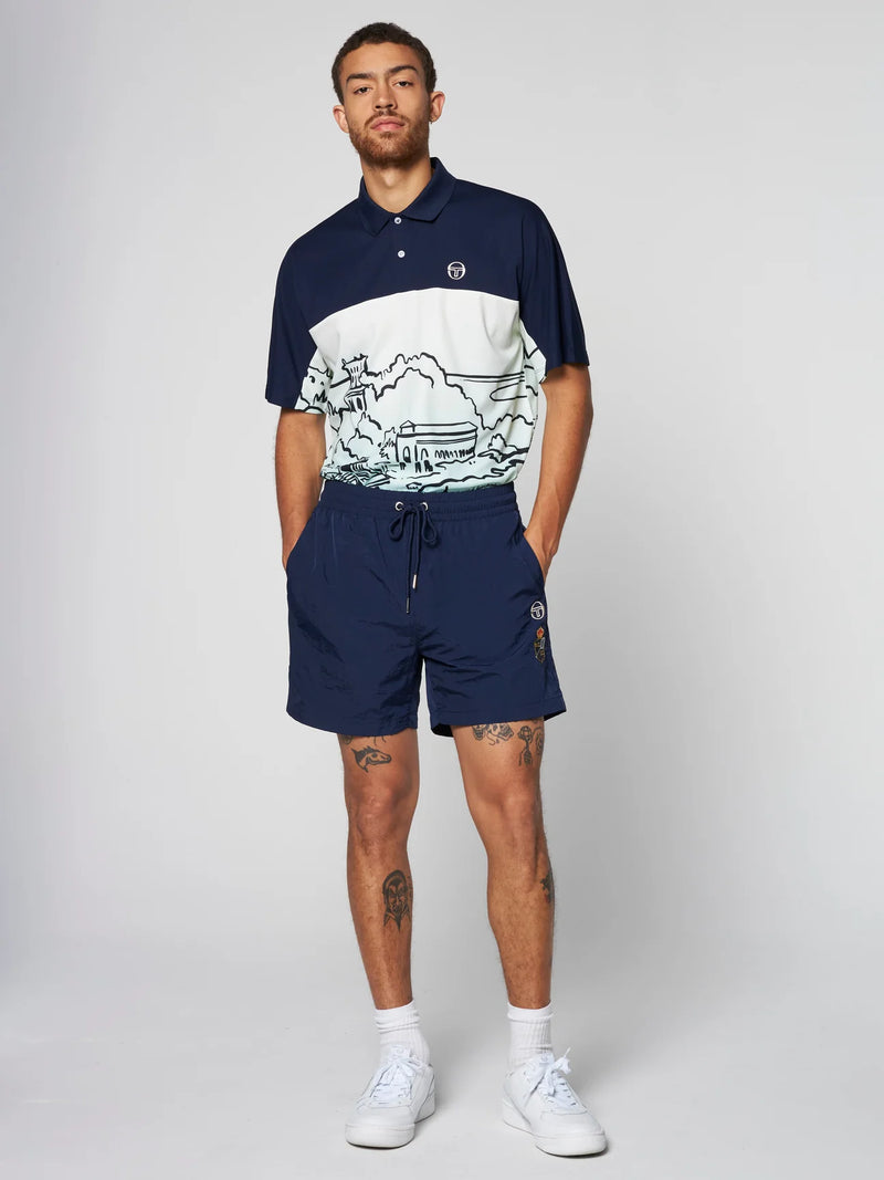 Sergio Tacchini MONTE CARLO POLO and SHORT set (MULTI)