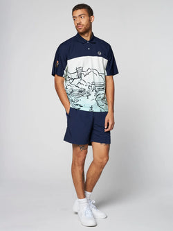 Sergio Tacchini MONTE CARLO POLO and SHORT set (MULTI)