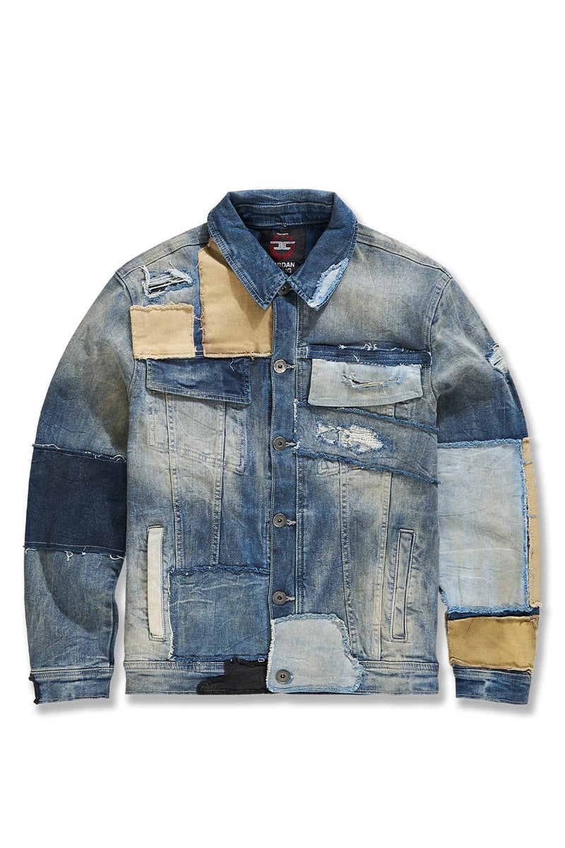 Jordan Craig LAWLESS DENIM TRUCKER JACKET (STUDIO BLUE)