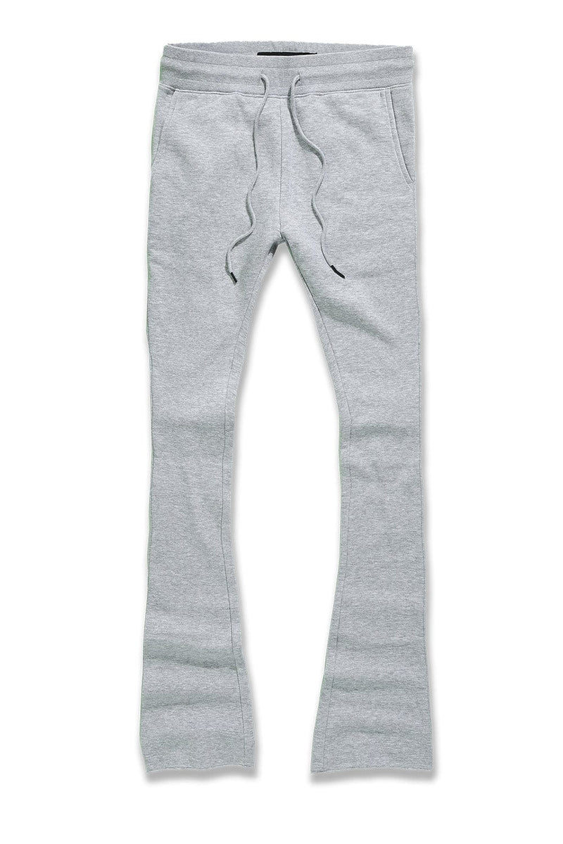 JORDAN CRAIG UPTOWN STACKED SWEATPANTS (HEATHER GREY)