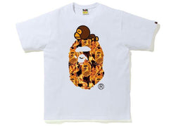 A Bathing Ape BAPE FIRE Tee (White)